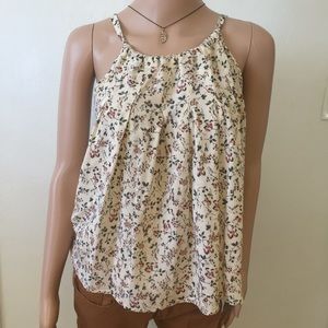 Ganji floral ruffled summer top (A-15)